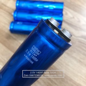 Siêu tụ điện - Super Capacitor 1400F 2.5V Nippon Chemi-con DLCAP